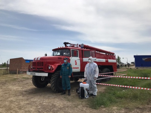Для граждан Азербайджана, скопившихся  на границе, в связи с ее закрытием, организован полевой лагерь